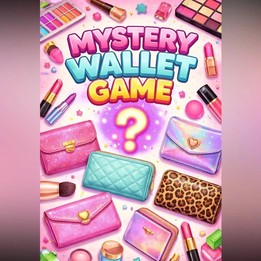 Live show listing for mystery wallet game